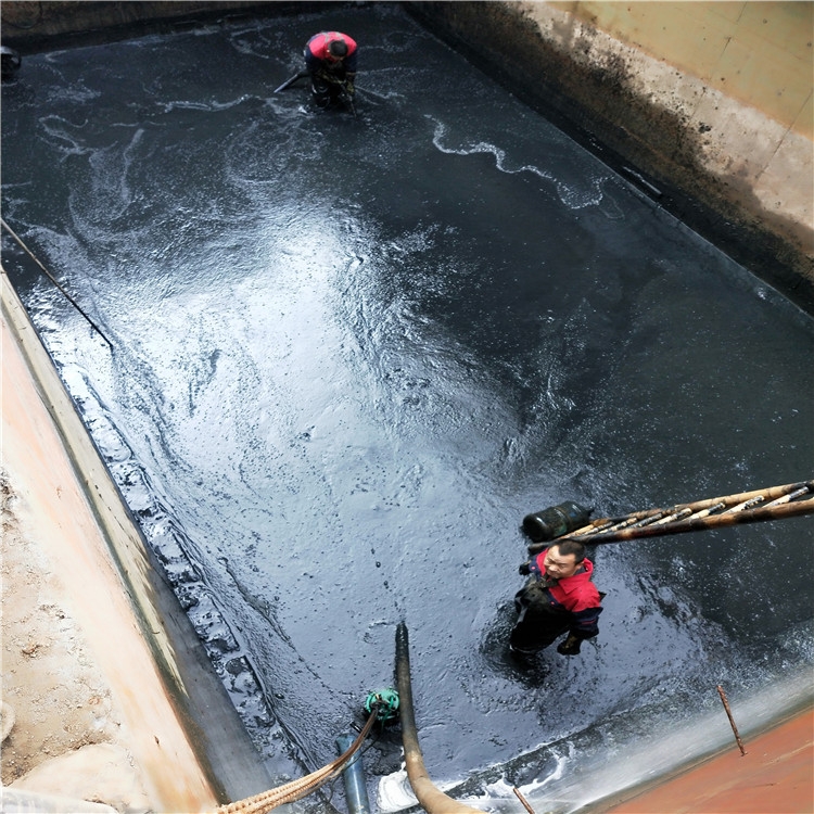 桃城废水池清理